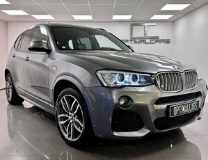 BMW X3 xDrive 30d M-Sport Pano H&K Pano Läder Svensksåld