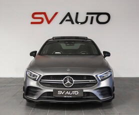 Mercedes-Benz AMG A 35 4M Sedan Aerodynamic Skalstolar 306hk