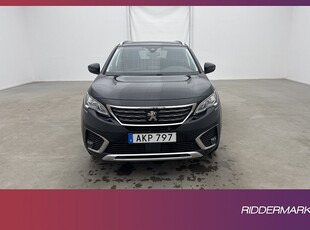 Peugeot 5008 120hk Allure 7-Sit M-Värm Kamera Halvskinn Drag