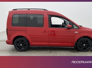 Volkswagen Caddy Life 2.0TDI Värm Drag B-Kamera CARPLAY Moms