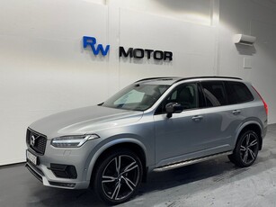 Volvo XC90 D5 AWD 235hk R-Design Pano B&W HUD 7-sits Luftfjä