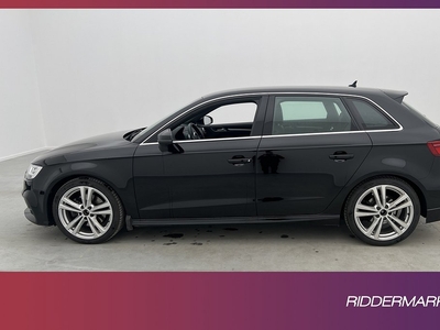 Audi A3 Quattro SB 2.0 TFSI S-Line P-sensorer Nybes 190hk