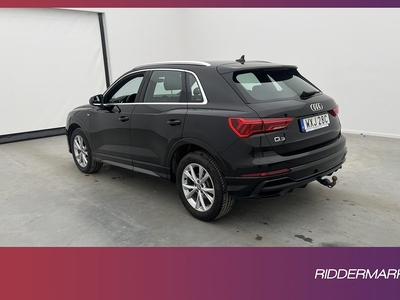 Audi Q3 Quattro 40 TDI 190hk S-Line Cockpit D-Värm B-Kamera