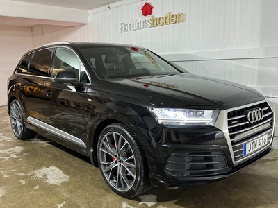 Audi Q7 3.0 TDI V6 quattro S-Line Nav | Drag | Bose | 7-sits