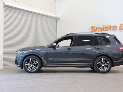 BMW X7 M50d M-Sport 7-sits INNOVATION SKY B&W VAT/MOMS 400hk