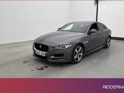 Jaguar XE20t R-Sport Värmare Kamera Navi Halvskinn 2019, Sedan