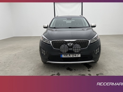 Kia Sorento 2.2 CRDi AWD 7-Sits Pano Värm 360° Skinn Drag