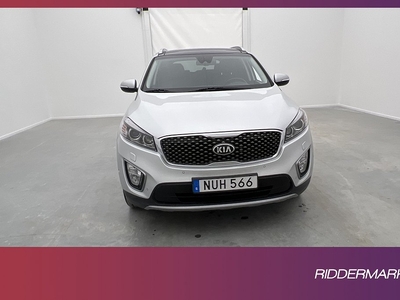 Kia Sorento AWD 200hk Business + 7-Sit Pano Kamera GPS Skinn