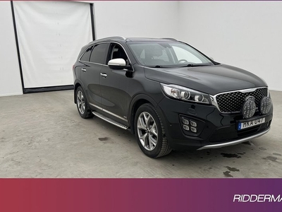 Kia Sorento2.2 CRDi AWD 7-Sits Pano Värm 360° Skinn Drag 2017, SUV