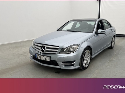 Mercedes C220Benz C 220 CDI AMG Pano Navi En-brukare Drag 2012, Sedan