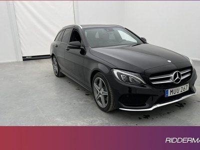 Mercedes C220Benz C 220 D 4M AMG Burmester Skinn Drag Navi 2016, Personbil