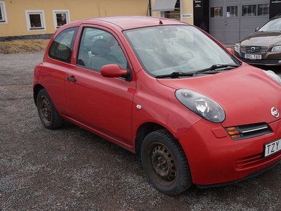 Nissan Micra3-dörrar 1.2 Nybes 2003, Halvkombi