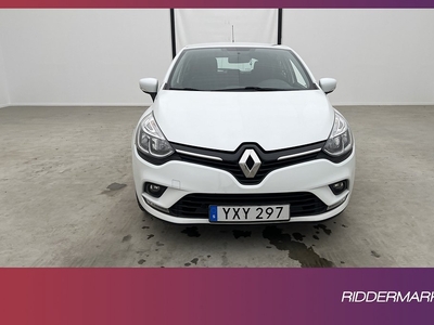 Renault Clio TCe 90hk Energy Värmare Navi Sensorer Välserv