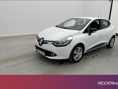 Renault Clio0.9 TCe Navi Låg skatt 0,39L mil 1-ägare 2014, Halvkombi