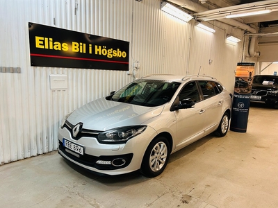 Renault Mégane Grandtour 1.5 dCi LIMITED Euro 6,Svensksåld