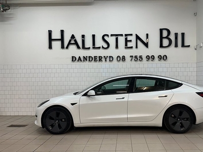 Tesla Model 3Standard Range Plus 1Äg Skinn Svensksåld 2021, Halvkombi