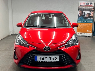 Toyota Yaris 5-dörrar 1.5 VVT-iE Euro 6 lane assist,B-kamera