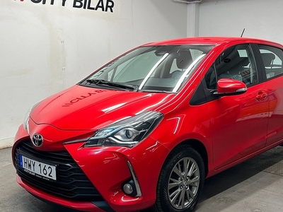 Toyota Yaris5-dörrar 1.5 VVT-iE Euro 6 lane assist,B-kamera 2018, Halvkombi