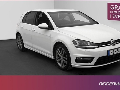 Volkswagen GolfTSI R-Line Highline Plus Värm Carplay 2017, Halvkombi