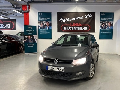 Volkswagen Polo1.4 Comfort Kamrem bytt Låg årsskatt SoV 2011, Halvkombi