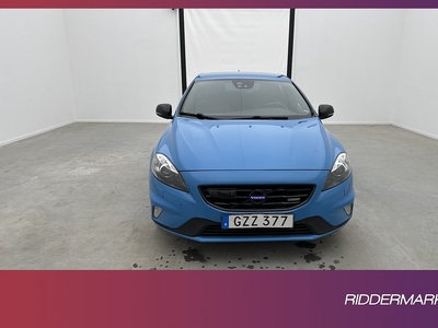 Volvo V40 D4 190hk R-Design Skinn Sensorer BLIS Välservad