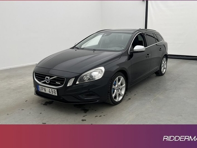 Volvo V60D5 AWD R-Design VOC Taklucka Värm Navi Drag 2013, Kombi