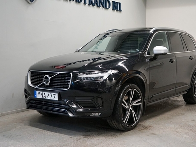 Volvo XC90 D5 AWD R-Design B&W Pano Drag HUD 360 Luftfj 22