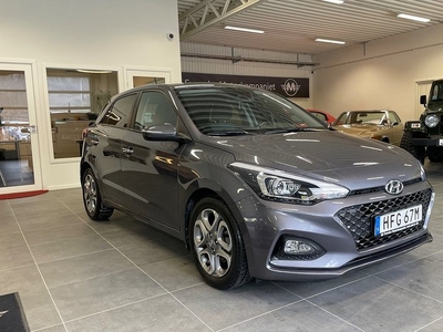 Hyundai i201.0 T-GDI blue Trend Euro 6 1-ägare Låg skatt 2020, Halvkombi