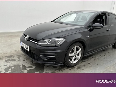 Volkswagen GolfTSI R-Line Cockpit Sensorer CarPlay 2019, Halvkombi