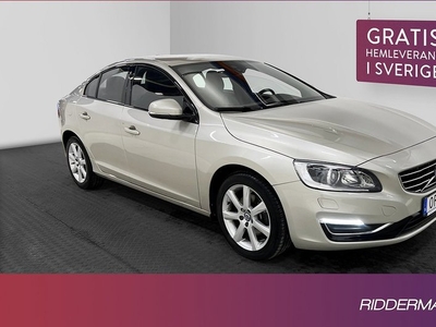 Volvo S60T3 Dynamic Värmare Skinn Navi Sensorer Drag 2017, Sedan