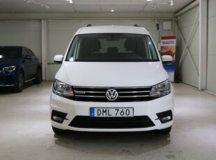 Volkswagen Caddy 1.4 TGI Maxi Life Biogas 7sits MomsBil