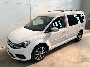 Volkswagen Caddy Maxi Life 150 TDI 4M Drag D-Värme 7-Sits