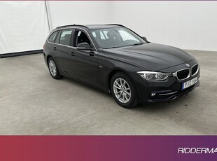 BMW 318d Touring Sport line HiFi Sensorer Drag Välserv 2017, Kombi