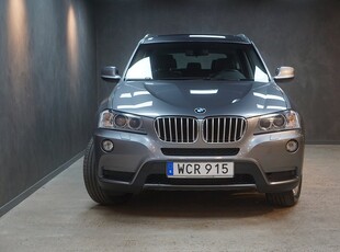 BMW X3 xDrive 30d Steptronic 258hk Panorama Navi Drag