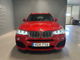 BMW X3 xDrive30d M-Sport Värmare B-kam Navi HuD Skinn Drag