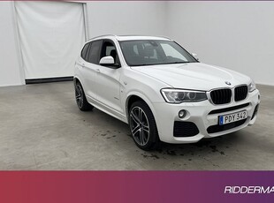 BMW X3xDrive20d M Sport Pano Värm Sensorer Navi Drag 2017, SUV