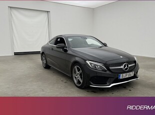 Mercedes C200Benz C 200 Coupé AMG Kamera Skinn Alcantara 2016, Sportkupé