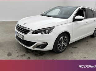 Peugeot 308SW e-THP Allure Pano Navi Sensorer Välserv 2015, Halvkombi