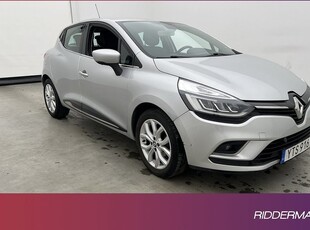 Renault ClioTCe Intens Navi Skinn Sensorer Värmare 2018, Halvkombi