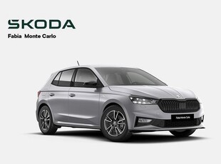 Skoda FabiaMONTE CARLO 1,0 TSI 7 VXL DSG 2024, Halvkombi