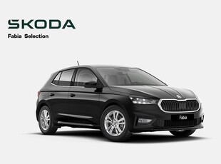 Skoda FabiaSELECTION 1,0 TSI 7 VXL DSG 2024, Halvkombi