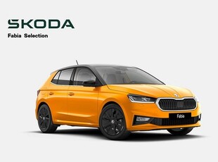 Skoda FabiaSTYLE 1,0 TSI 7 VXL DSG 2023, Halvkombi