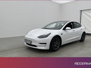 Tesla Model 3Standard Range Plus AP Svensksåld 2021, Halvkombi