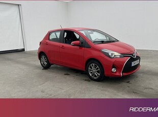 Toyota Yaris5-dörrar 1.33 Dual VVT Kamera Värmare Välservad 2015, Halvkombi