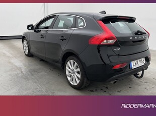 Volvo V40 T3 152hk Summum P-Värmare Skinn Drag VOC Nyservad