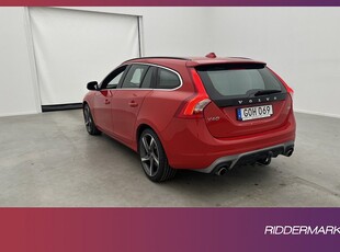 Volvo V60 D4 181hk R-Design VOC D-Värmare Navi Skinn Drag