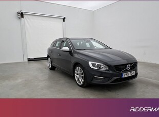 Volvo V60D3 R-Design VOC Kamera Navi Rattvärme BLIS 2017, Kombi