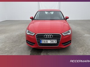 Audi A3 1.4 TFSI 122hk Comfort Bluetooth Farthållare Välserv