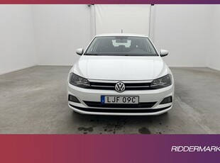 Volkswagen Polo 1.0 TSI 95hk Välserv 0,44l/mil Låg-Årsskatt