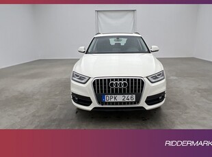 Audi Q3 2.0 TDI Quattro Pano M-Värmare Navi 0.53l/mil